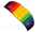Elliot Drachen Spiderkites Amigo 1,75 175 x 61 rainbow rtf