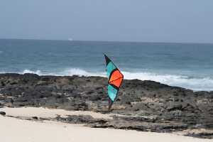 Elliot Drachen Wingman 150 x 63 cm türkis/orange rtf