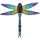 Elliot Drachen Premier 3-D Dragonfly Rainbow 112 x 147 rtf