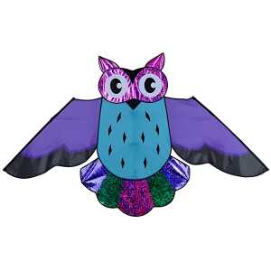 Elliot Drachen Premier Holographic Owl Purple 144 x 84