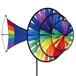 Elliot Windspiel Triple Rainbow Ø 56/45/31cm Ruder 60x41cm