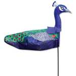 Elliot Windspiel Windsack Pfau 34 cm x 55 cm Höhe 71 cm
