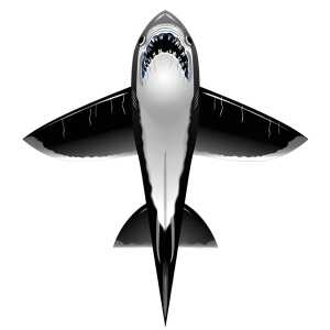Elliot Drachen X-Kites RareAir Shark