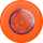 Elliot Eurodisc Frisbeach 135 g orange Junior + Kids