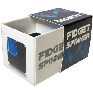 Elliot Fidget Spinner Cube - Black & Blue