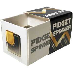 Elliot Fidget Spinner Cube - Silver & Gold