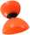 MB Diabolo Prime Ø 100 mm x Länge 110 mm 166 g orange