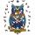 UNIDRAGON Charming Owl 21 x 35 cm 186 Teile Holz-Puzzle