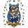 UNIDRAGON Charming Owl 25 x 43 cm 366 Teile Holz-Puzzle