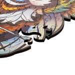 UNIDRAGON Lovely Tiger 19 x 24 cm 104 Teile Holz-Puzzle