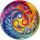 UNIDRAGON Mandala Galaxien 25 x 25 cm 200 Teile Holz-Puzzle