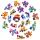 UNIDRAGON Mandala Galaxien 25 x 25 cm 200 Teile Holz-Puzzle