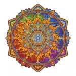 Elliot UNIDRAGON - Mandala Nascent Sun "L"