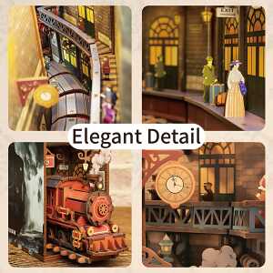 TONECHEER The Steam Age Diorama 8 x 18 x 24,5 cm