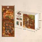 TONECHEER Violin Detective Agency Diorama 9,8 x 18 x 24,5 cm