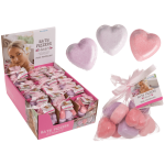 OOTB Sprudelnde Badeherzen mit Rosenduft.