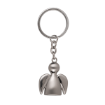 OOTB Gebürsteter Metall-Schlüsselanhänger Engel