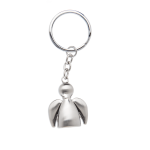 OOTB Gebürsteter Metall-Schlüsselanhänger Engel