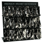 OOTB Metall-Schlüsselanhänger Broken Heart
