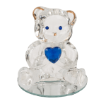 OOTB Glasbär mit Herz ca. 45 cm