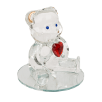 OOTB Glasbär mit Herz ca. 45 cm