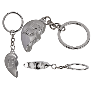 OOTB Metall-Schlüsselanhänger Broken Heart