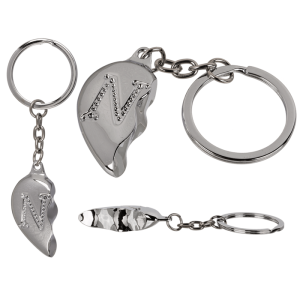OOTB Metall-Schlüsselanhänger Broken Heart