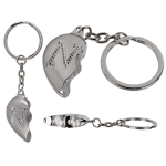 OOTB Metall-Schlüsselanhänger Broken Heart