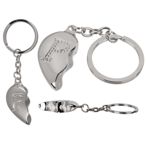 OOTB Metall-Schlüsselanhänger Broken Heart