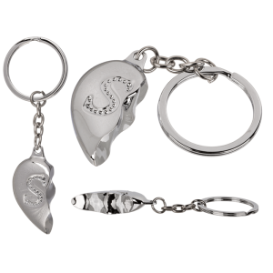 OOTB Metall-Schlüsselanhänger Broken Heart