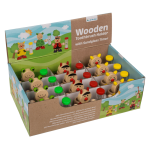 OOTB Holz-Zahnbürstenhalter mit Sanduhr Tiere