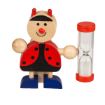 OOTB Holz-Zahnbürstenhalter mit Sanduhr Tiere