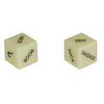 OOTB Liebeswürfel mit englischen Worten leuchtet