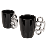 OOTB Schwarzer Becher Schlagring ca. 125 x 11 cm