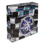 OOTB Wanduhr Felge mit blauer LED D: ca. 27 cm