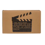 OOTB Wecker mit Digitaluhr & Datumsanzeige Filmklappe