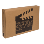 OOTB Wecker mit Digitaluhr & Datumsanzeige Filmklappe