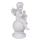 OOTB Sitzender Polyresin-Engel mit Kristalldeko