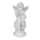 OOTB Sitzender Polyresin-Engel mit Kristalldeko