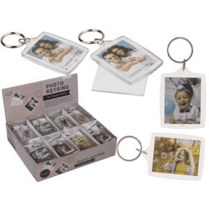 OOTB Metall-Schlüsselanhänger Acrylrahmen