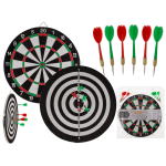 OOTB Doppelseitiges Dartspiel mit 6 Darts