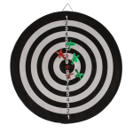 OOTB Doppelseitiges Dartspiel mit 6 Darts