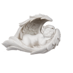 OOTB Schlafender Engel im Flügel mit farbwechselnder