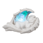 OOTB Schlafender Engel im Flügel mit farbwechselnder