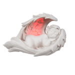 OOTB Schlafender Engel im Flügel mit farbwechselnder