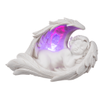 OOTB Schlafender Engel im Flügel mit farbwechselnder