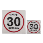 OOTB Papier-Servietten Happy Birthday - 30