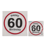 OOTB Papier-Servietten Happy Birthday - 60