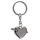 OOTB Metall-Schlüsselanhänger Herz ca. 8 cm