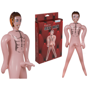 OOTB Aufblasbare Gummipuppe Sexy Man ca. 155 cm